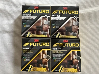 Pack of 4 3M Futuro Wrist Performance Comfort Adjustable Wrist Strap - Image 1 of 4