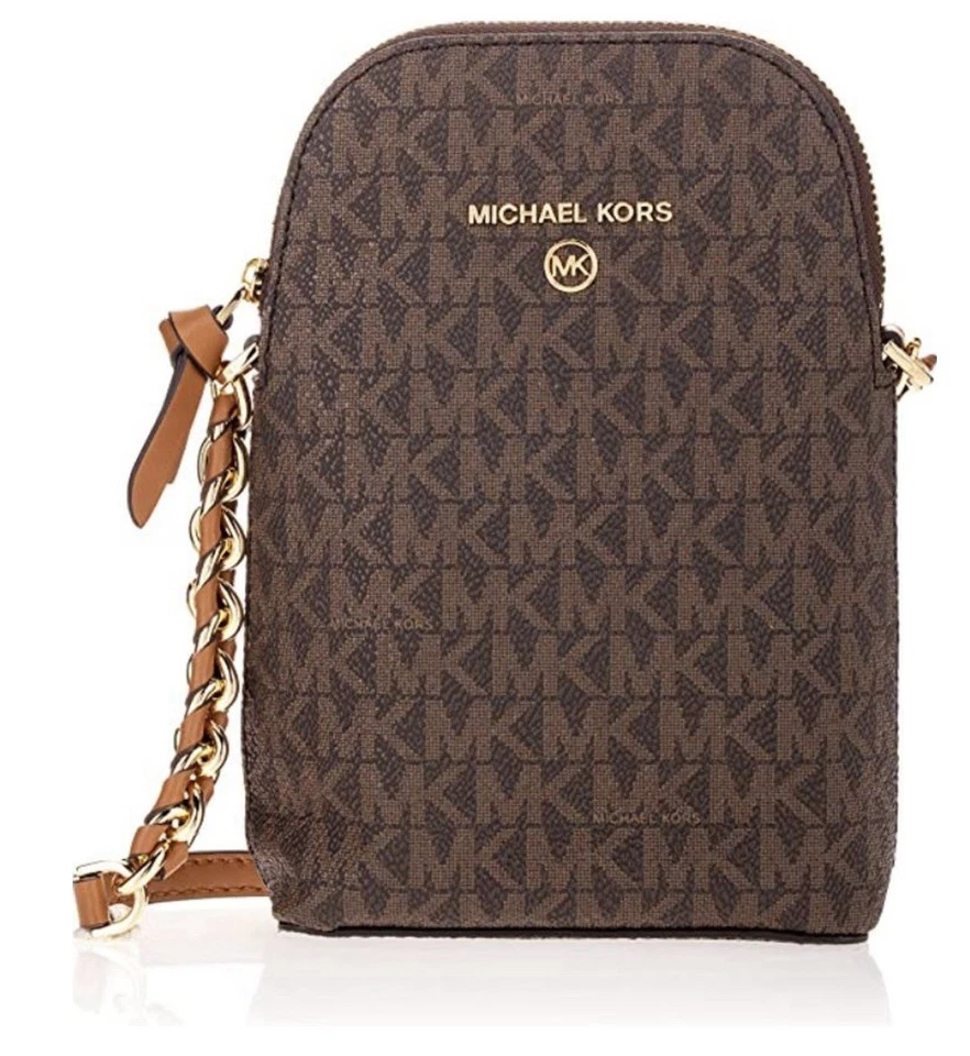 Michael Kors® Jet Set Charm Small North/South Chain Phone Crossbody RRP £120 - Image 1 of 4