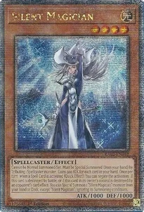 Yu-Gi-Oh! Silent Magician (Quarter Century Secret Rare) Quarter Century Secret R - Picture 1 of 1
