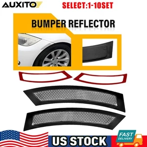 For 2007-2013 BMW E92 Coupe Clear Front Bumper Side Marker Light Reflector 2-20X - Picture 1 of 29