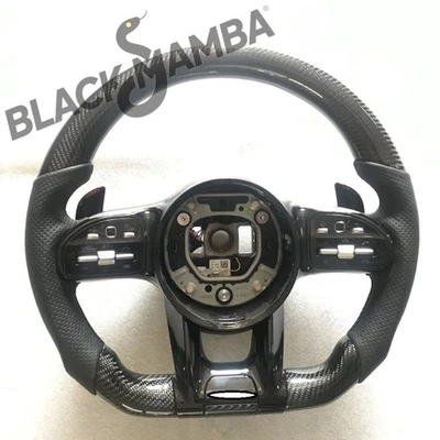 Carbon Fiber Car Steering Wheel Fit for Mercedes Benz G Class W464 G63 G550 G500 - Image 1 of 4