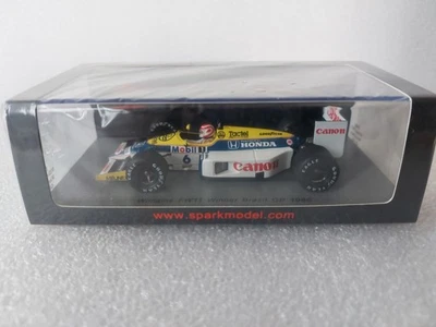 Spark S7480 F1 1:43 Williams FW11 - Nelson Piquet winner Brazil GP 1986 - Image 1 of 3