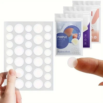360/400pcs Acne Pimple Patch Hydrocolloid Spot Treatment Invisible Blemish Stick - Image 1 of 4