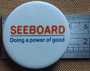 Vintage Pin Badge Seeboard Doing a Power of Good - Picture 1 of 1