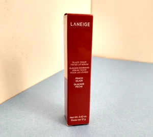 Laneige Glaze Craze getöntes Lippenserum sichtbar prall & hochglänzend Pfirsichglasur - Bild 1 von 6