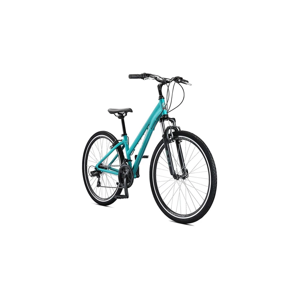 Schwinn Men's Aluminum Frame Hybrid Bike, Teal - Image 1 of 1