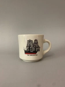 Taza de café Brigantine, taza de café vintage, taza de café de envío, taza de café retro - Imagen 1 de 6