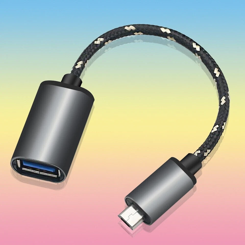 Cable Micro OTG de alta calidad macho a hembra conector adaptador tipo A para LG G3 Foto 1 de 1