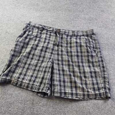 Faded Glory Grey/ Black Cotton Shorts Mens Size 46 - Image 1 of 4