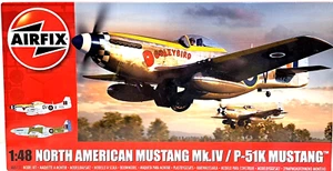 AIRFIX NORTH AMERICAN MUSTAN Mk.IV / P-51K MUSTANG KIT PLÁSTICO 1:48 AO5137 Nuevo - Imagen 1 de 4