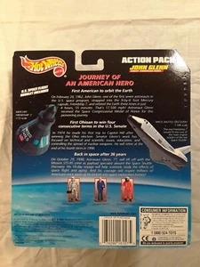 Paquete de acción John Glenn Hot Wheels Mission STS-95 Gemini E-BAY ^ Amistad NASA - Imagen 1 de 5