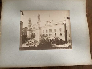 La cathédrale et le palais d'Hiver, Alger (Jean Geiser) 1890 - Foto 1 di 6