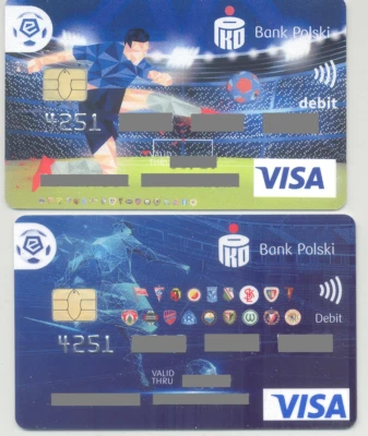 Poland bank cards  , Visa , ( Expired ) - Image 1 of 2