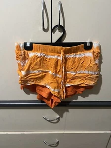 Valleygirl Tie Dye Shorts Orange Size 12 - Picture 1 of 3