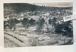 EARLY ARCADIA PA. TOWN VIEW FROM NO. 11 COAL MINE INDIANA COUNTY NEW POSTCARD #1 - Picture 1 of 1