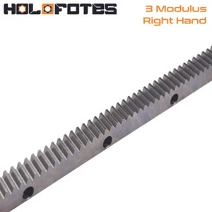 3 Modulus CNC Transmission Right Hand Spiral Rack 3M 29 29 1000mm CNC Machine - Picture 1 of 19