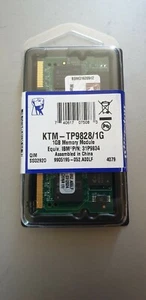 Kingston 1GB DDR SDRAM SO DIMM RAM Module KTM-TP9828/1G - Picture 1 of 4