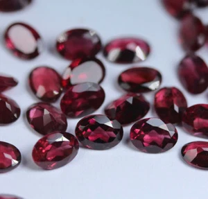 1 granate-rodolito ovalado 7x5mm! - Imagen 1 de 1