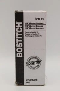 Bostitch SP19 Graffette da 1/4", 5000 quantità - Foto 1 di 12