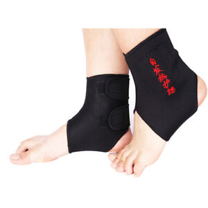 2pcs Self-heating Tourmaline Far Infrared Magnetic Support Therapy Ankle