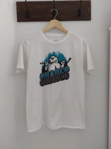 Orlando Solar Bears SHADES Mascot Youth Shirt YXL or Womens Small  Hockey Minors Cover