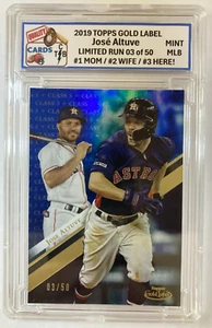 Topps Gold Label #27 2019 ⚾ azul 😋 José Altuve ⚾ edición limitada 03 de 50 - Imagen 1 de 8