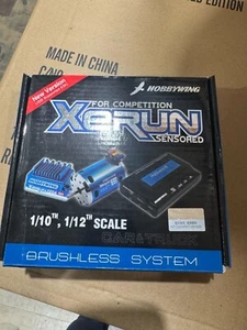 Hobbywing Xerun 120A V2.1 Sensored Brushless ESC/Motor Combo WITHOUT Program Box - Picture 1 of 3