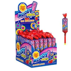 Chupa Chups Strawberry Melody Lollipops, 48 Lollipops - Picture 1 of 1