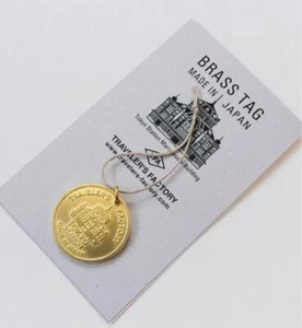 TRAVELER'S Company Notebook Brass Tag Tokyo Station Limited Traveler's Factory