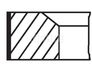 MAHLE ORIGINAL Piston Ring Kit 081 21 N0 - Bild 1 von 3