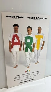 Art inc Tom Mannion , Danny Webb and Gary Olsen original theatre poster - Picture 1 of 4
