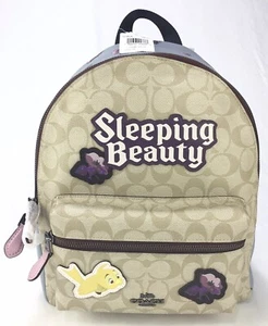 Coach Disney Princess sleeping Beauty Backpack - Picture 1 of 5