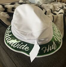 Huf Worldwide Logo Print Bucket Hat New With Tags
