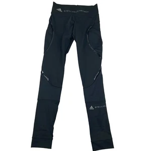 Leggings ADIDAS x STELLA MCCARTNEY neri Performance Essential con tasche taglia 2XS - Foto 1 di 13