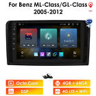 9" For Mercedes-Benz W164 Ml Gl 350 450 Android 10 Car Radio Gps Stereo 64Gb Dsp