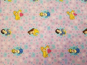 Disney Princesses Cotton Fabric, 3 Yard Piece - Picture 1 of 3