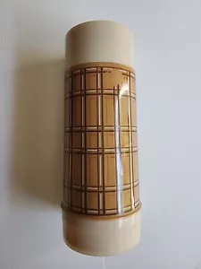 Vintage Thermos Flask Aladdin 70's Retro Check Pattern Winter Hot Food Keeper (2 - Picture 1 of 7