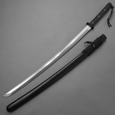 Musha Handmade 39" Tactical Samurai Wakizashi with 1045 Carbon Steel Full Tang - Image 1 of 4