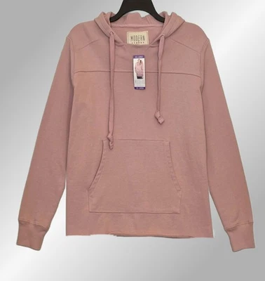 NUEVO CON ETIQUETAS MODERNO LONA XXL (16/18) Pullover Malva Sudadera con Capucha Foto 1 de 3