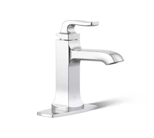 Grifo de baño KOHLER Rubicon de un solo orificio con una sola manija en cromo pulido - Imagen 1 de 10