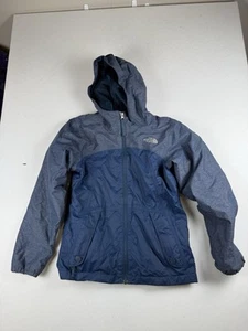 The North Face Shell Jacket Girls Small Blue Dryvent Rain Windproof Outdoor - Picture 1 of 7
