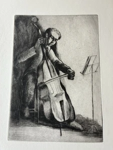Original Etching by Louis Wolchonok - Picture 1 of 13