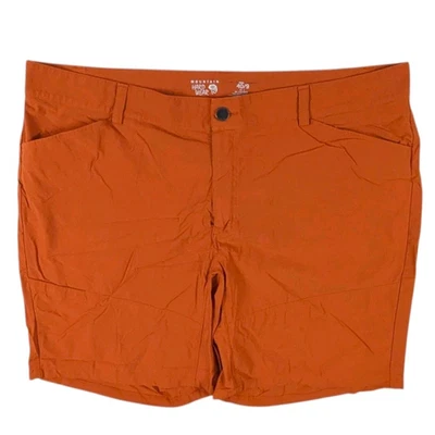Shorts Masculino Mountain Hardwear Logan Canyon 9" TAMANHO 40 Laranja Exterior Frente Plana - Imagem 1 de 4