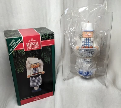 Hallmark 1992 "Eric" The Baker - Colección Cascanueces Polo Norte - NUEVO con Caja Foto 1 de 4