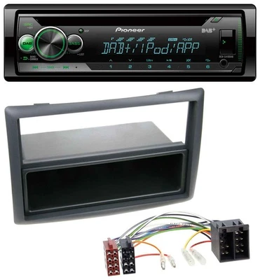 Pioneer USB MP3 DAB AUX CD Autoradio für Renault Megane Scenic ab 07 schwarz - Bild 1 von 4