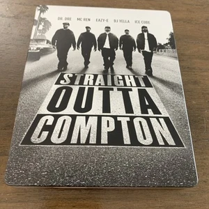 STRAIGHT OUTTA COMPTON Limited Edition Collectors Steelbook (DVD Blu-ray Set) - Picture 1 of 1
