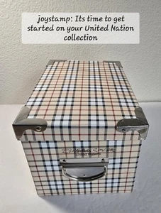 Joystamp: Worldwide Stamps Fancy 6 lb Gift Box Collection, United Nation - Picture 1 of 9