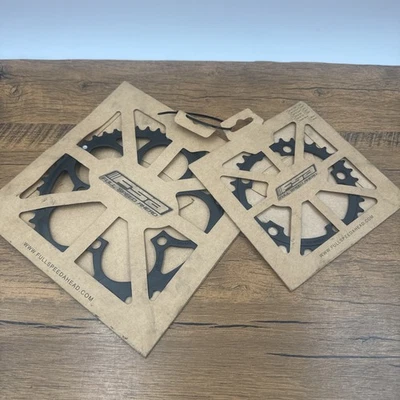 FSA Pro Road 50t / 43t Compact 5-Arm 110mm 10 Speed Alloy Chainring Set - Image 1 of 4