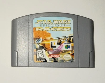 STAR WARS EPISODE 1 POD RACER Nintendo 64 N64 1999 CARTRIDGE ONLY Tested Working - Image 1 of 3