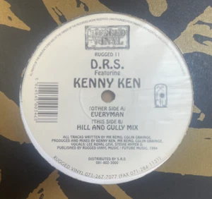DRS Feat Kenny Ken – Everyman 12″ Vinyl (EC) RARE 1st Press '94 - Picture 1 of 5